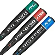 Axe Speed Trainers 3-Pack Weighted Baseball Bat Hitting Sytem Powered by Driveline Baseball Standard/Flared Handles