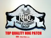 QUALITY H.O.G EMBROIDERED PATCH HARLEY OWNERS GROUP 4 HARLEY DAVIDSON MOTORCYCLE