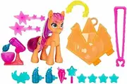 My Little Pony: Make Your Mark Toy Cutie Mark Magic Sunny Starscout - 3-Inch Hoof to Heart Pony with Surprise Accessories, Ages 5 and Up