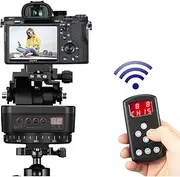 Mcoplus YT-1000 Wireless Automatic Motorized Rotating Panoramic Head with Remote Control for Smartphones/DSLR Cameras/Action Cameras (Limited Weight Under 1kg)