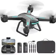 WeFone Drone with Camera for Kids 1080P HD FPV Drones, RC Quadcopter 360 Flips+