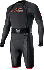 Alpinestars Tech-Air 10, airbag system , color: Black/Neon-Red , size: XXL