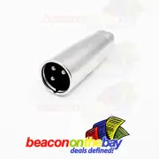 XLR Male to RCA Female Adapter Connector 3 Pin XLR Audio Cable Converter & Lock