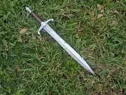 Polyurethane foam Knight Sword Silver