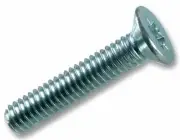 RARAION - M4 x 20mm Countersunk Head Pozidriv ZP Machine Screws, 100 Pack