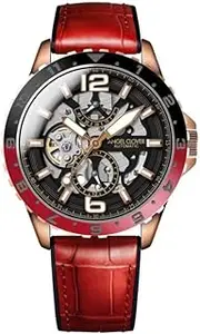 [ANGEL CLOVER] TCA45PBK-REN Men's Watch TIME CRAFT DIVER AUTOMATIC Timecraft Diver, Automatic Black Dial, Stainless Steel, Calf Leather/Rubber, Automatic 1.8 inches (45 mm), Genuine Warranty, Black