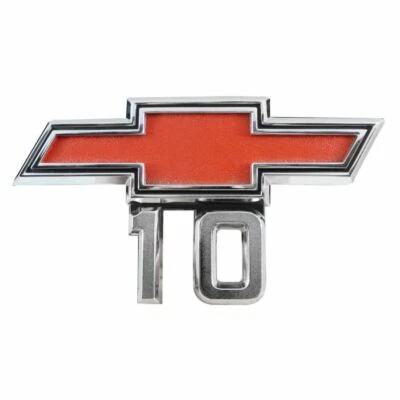New Pair Of Front Fender Emblem 10 Trim Parts Fits C10 Pickup G10 Van 9525