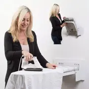 Foldable Wall Mount Ironing Board Home Apartment Space Saving Folding Iron Gift