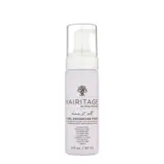Hairitage Curl Enhancing Foam Mousse with Quinoa + Rice Protein for Frizz Contro