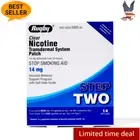 "Rugby Clear Nicotine Patches 14 mg – Quit Smoking & Vaping, Step 2, 14 Patches"