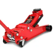 4 Ton 8000 lb Hydraulic Floor Garage Trolley Car Van Jack 4.5-20" Lifting Red