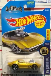 2017 HOT WHEELS '68 CORVETTE GAS MONKEY GARAGE, #3/10 HW SCREEN TIME, #99/365