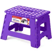 ACSTEP Folding Step Stool Portable Collapsible Plastic Step Stool,Foldable Step