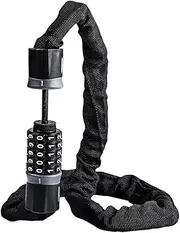 Gogogmee Bike Lock 5 Combination Padlock Security Lock Waterproof Rustproof Anti-Theft for Cycling Motorcycle