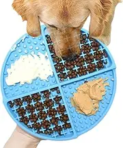 Slow Eating Dog Lick Bowl,Anti-Slip Suction Cup Treat Pad for Pet | Anti Choking Silicone Puppy Food Bowl for Small Medium and Large Animals