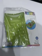 INTEX Relax-A-Mat Floating Lounge Green 72 in x 27 in Adults Only NEW 1 MAT