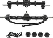 MN168 Hobby Car Axle Kit with Precision Engineering, Black