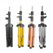 Wig Stand Adjustable Tripod for Mannequin Head Hairdressing Training Holder