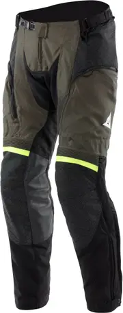 Dainese Super Adventure Absøluteshell, textile pants D-Dry , color: Olive/Black/Neon-Yellow , size: 58