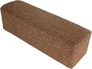 JISADER Couch Arm Rest Pillow Elbow Support Pillow Cushion Armrest for Armchair Sofa Bedroom, Dark Brown