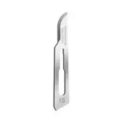 Swann-Morton® #15 Sterile Surgical Blades, Stainless Steel, 100 Pack