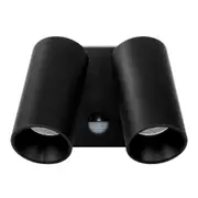 Havit HV3684T-BLK LED Wall Pillar Light Double Adjustable Black With Sensor