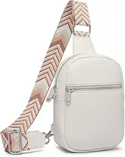 [DIOMO] Anti Theft Crossbody Bags for Women with Zipper Lock, RFID Small Sling Bag, Vegan Leather Safe Mini Travel Purse