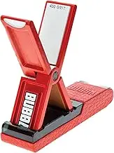 Atlus Knife Sharpener with Non-Slip Grip Base and Sharpener Sheath for Manual Knife Sharpening for Any Blade