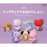 在飛比找蝦皮購物優惠-【現貨】日本限定，BT21娃娃 束口袋 背包 珠鍊吊飾