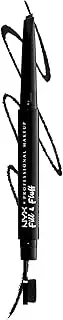 NYX Professional Makeup Fill and Fluff Eyebrow Pomade Pencil - Black