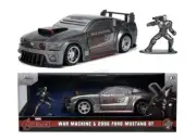 Jada Toys Marvel 1:32 2006 Ford Mustang GT Die-cast Car with 1.65" War...