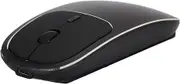 XUMIUZIY Portable Wireless Mouse, 2.4GHz Rechargeable with Type C Adapter, Adjustable DPI Precise Control Office Mouse for Home Travel.