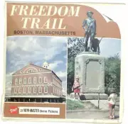 FREEDOM TRAIL Boston Massachusetts 3d View-Master 3 Reel Packet NEW SEALED