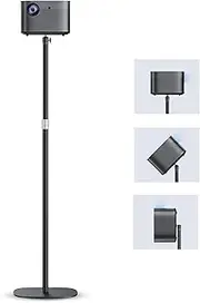 POLESTO Projector Stand: Floor Mount with Adjustable Height 20''-50'', Universal Compatible with Projector, Camera, Webcam for Home & Office & Outdoor