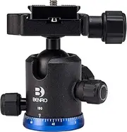 [Benro] Triple Action Ball Head w/ PU50 Quick Release Plate (IB0),Black