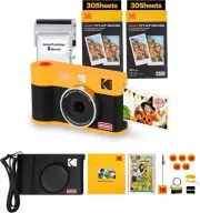KODAK Mini Shot 2 ERA 4PASS 2-in-1 Instant Camera & Printer Combo Access(Yellow)
