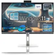 All IN One 27 " Core I5 RAM 8gb SSD 2tb Full HD Touchscreen PC Windows 11 Pro _