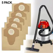 5PC 20L For Einhell Wet And Dry Vacuum Bags (Pack Of 5) For BT-VC 1250S
