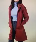 PRAIRIE UNDERGROUND ~ NWT ~ XS ~ Long Cloak Hoodie Coat Jacket ~ Oxblood