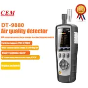 CEM DT-9880 3 in 1 Particle Counter Temperature Measure 2.8 inch TFT Color ✦KD