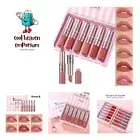 Lip Gloss Set, 6 Piece Matte liquid Lipstick Makeup Set, Non-sticky, High Shi...