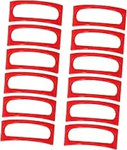 LIGIGWASH 12pcs Taco Holder Stand Mexican Tortilla Basket Soft Shell Taco Holder Plate for Family Breakfast Party Picnic