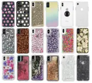 Case-Mate Karat Brilliance Twinkle Waterfall Leather Case - iPhone X XS MAX XR