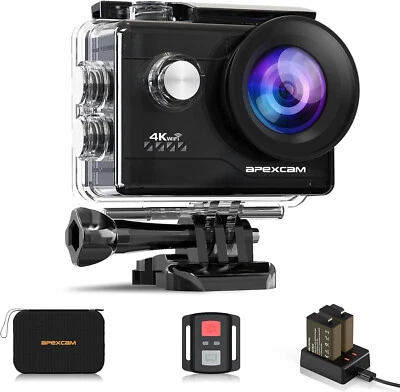 ✅ Action Camera 4k Sports 20mp 40m 170 Wide Angle Wifi Waterproof Underwater ✅
