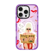 iPhone 16 Pro Impact Case MagSafe Compatible Modern Lady