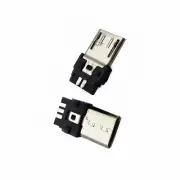 50Pcs Micro USB Type B Male 5Pin SMT Socket Jack Connectors NEW