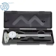 3PCS 6" STAINLESS STEEL SHOCKPROOF DIAL CALIPER. 001" OF ONE INCH. us