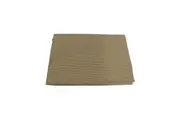 Cotton Ribbed Table Runner Warm Sand by Hoydu