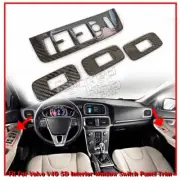 2012up Fit For Volvo V40 Hatchback Interior Window Switch Panel Trim Carbon (for: Volvo)