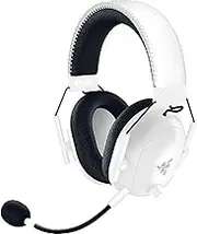Razer BlackShark V2 Pro for Xbox White Edition Wireless Gaming Headset, HyperSpeed Wireless, 2.4 GHz Bluetooth, HyperClear Super Wideband Microphone, Xbox PC, Mac, Nintendo Switch,